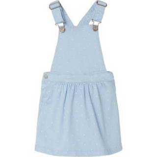 👉 Katoen mix blauw meisjes babymode Name it Slabbetjesjurk Nmfatacca Heather 5715218662548