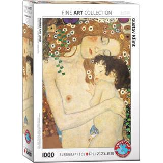 👉 Puzzel kunst legpuzzels Gustav Klimt - Mother and Child (1000 stukjes) 628136627764