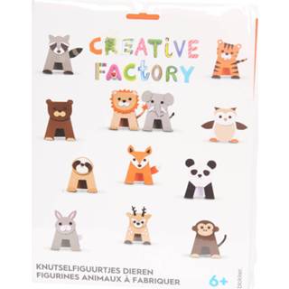 Knutselset multikleur Blokker Creative Factory Figuurtjes Dieren 8718827146758