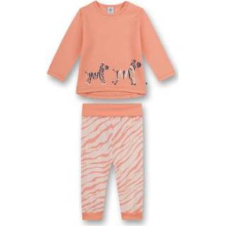 👉 Pyjama biologisch katoen roze Sanetta zebra 4060972711409
