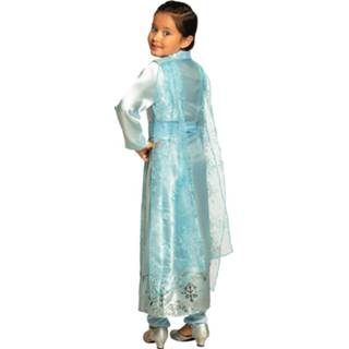 👉 Kinderkostuum blauw polyester Color-Blauw kinderen meisjes Boland sneeuwprinses mt 7-9 jaar 8712026823038