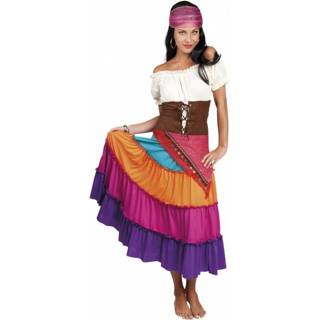 👉 Polyester Color-Meerkleurig vrouwen Boland kostuum Gypsy Nadya dames 4-delig maat 36/38 8712026877734