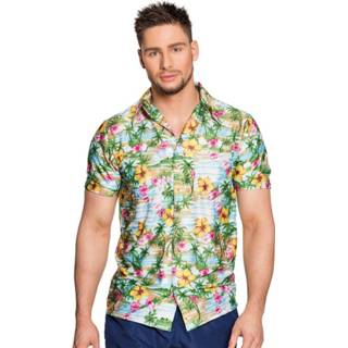 Overhemd polyester l Color-Meerkleurig mannen Boland Hawaii heren maat 8712026522245