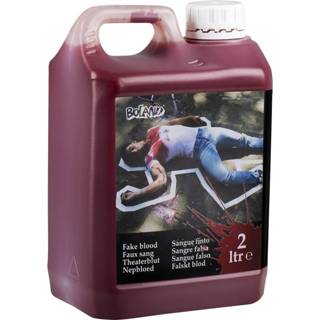 👉 Jerrycan kunststof One Size Color-Rood Boland met nepbloed 2 liter 8712026722430