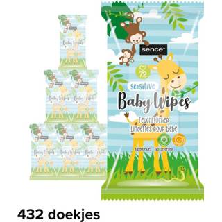 👉 Billendoekje active baby's 6x Sence Baby Billendoekjes Sensitive 72 stuks 6095657632654