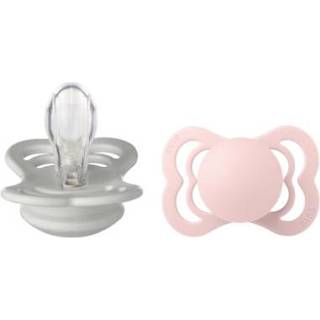 👉 Silicone meisjes kleurrijk BIBS dummies Supreme Haze en Blossom 0-6 maanden, 2 stuks. 5713795217335