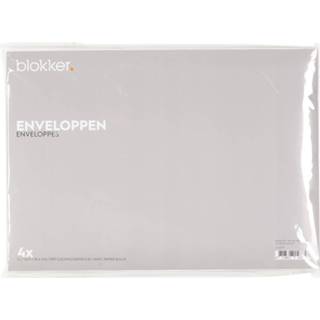 Luchtkussen envelop wit Blokker 22,9x32 Cm 4 Stuks 8718827107797