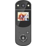 👉 Video recorder Digital DV Camera Mini Body Car MP3 Player 1080P HD Screen with Infrared Night Light Rotating Len for Sports Home Office Accompanying Christmas Gift