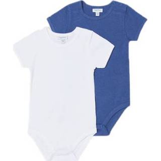 Rompertje babymode meisjes blauw OVS met korte mouwen 2-pack Colony Blue 8052964494878