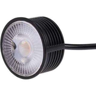 LED spot 5W 400 lumen 38° 2700K dimbaar vervangt een GU10 lamp slechts 26mm hoog zwart