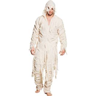 👉 Beige polyester Color-Beige mannen Boland kostuum Mummie heren maat 58/60 8712026791146
