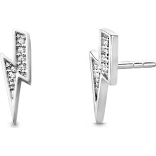 👉 Oorknop One Size array TI SENTO-Milano 7864ZI Oorknoppen Bliksem zilver-zirconia 8717828237564