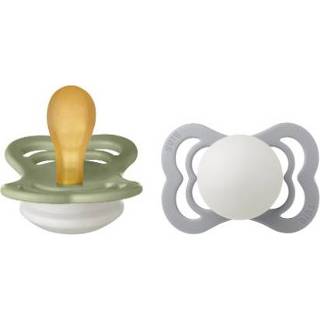 👉 Speen kleurrijk meisjes BIBS fopspenen Supreme Sage en Cloud Glow Latex 0-6 maanden, 2 stuks. 5713795222445