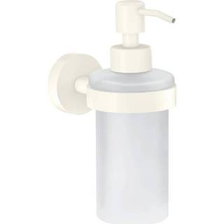 👉 Zeepdispenser wit glas Tesa MOON WHITE 40575-00000-00 200 ml (mat), gesatineerd 4063565127359