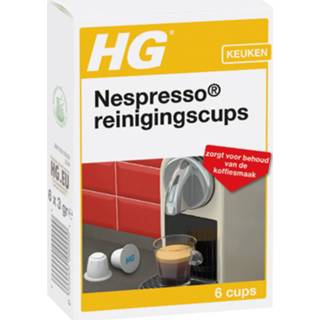 👉 Nespresso machine active 6x HG Reinigingscups 8711577252229