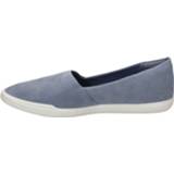 👉 Instappers nubuck vrouwen blauw Ecco Simpil instapschoenen 8720251425088 872025142504