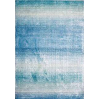 👉 Turquoise Vloerkleed Modern Logwood 3754, 200x290