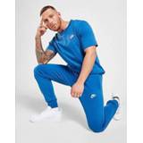 👉 Blauw wit s male mannen Nike Foundation Joggers Heren - Dark Marina Blue/Dark Blue/White 195245430580