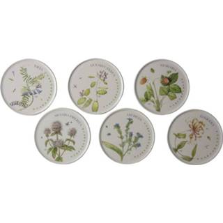 👉 Onderzetter multikleur Marjolein Bastin Wildflowers Onderzetters - Set Van 6 8717823799906