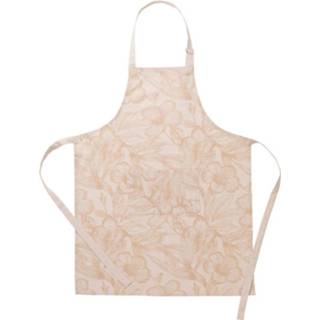 Schort beige Blokker Bloemen - 8718827224708