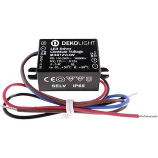 Deko Light Mini CV LED-transformator Constante spanning 4 W 330 mA 12 V 4042943132888