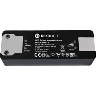 👉 Deko Light Basic CC LED-transformator Constante stroomsterkte 40 W 1050 mA 19 - 38 V 4042943167699