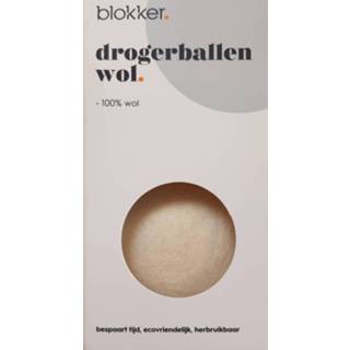 Drogerbal wol wit Blokker Drogerballen 8718827239016