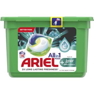 👉 Ariel Allin1 Pods +Unstoppables Wasmiddelcapsules 14 Wasbeurten 8001841625928