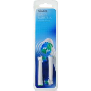 👉 Opzetborstel wit Blokker Opzetborstels Bl-21001 - 2 Stuks 8718827148714