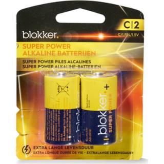 👉 Alkaline batterij Batterijen C 2 Stuks 8718827157921