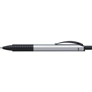 👉 Balpen zwart aluminium m One Size Color-Zwart Faber Castell Basic 14 cm zwart/matzilver 4005401434115