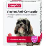 👉 One Size Color-Wit Beaphar vlooienbestrijding Anti-Conceptie 2,6-6,7 kg 3-delig 8711231126750