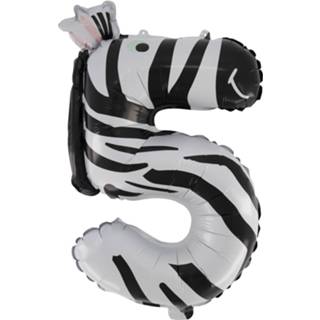 Folieballon HEMA 3D 40cm Hoog - Zebra 8720354305140