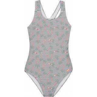 👉 Protest - Girl's Prtemmi Jr Swimsuit - Badpak maat 164, grijs