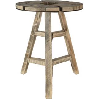 👉 Bijzettafel Clayre & Eef / Wijnglashouder Ø 33*40 Cm 6h2093 8717459804739