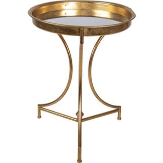 👉 Bijzettafel Clayre & Eef Ø 51*63 Cm 5y0907 8717459786622