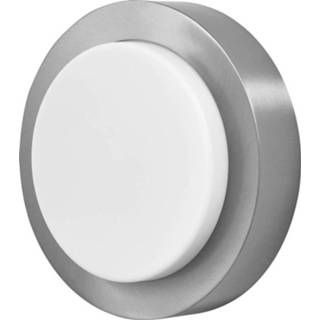 👉 Energielabel staal LEDVANCE ENDURA STYLE DISC 4058075564121 LED-buitenlamp (wand) Energielabel: F (A - G) 8 W Warmwit