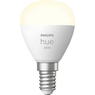 👉 Ledlamp wit Philips Lighting Hue LED-lamp 871951435669600 Energielabel: G (A - G) White E14 Luster Einzelpack 470lm 5.7 W Warmwit 8719514356696