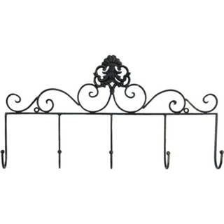 👉 Kapstok Clayre & Eef 5 Haken 50*5*27 Cm 6y4679 8717459806689