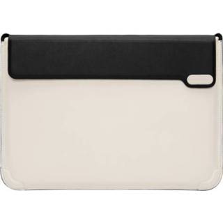 👉 Laptoptas zwart wit active NILLKIN 3 in 1 Multifunctionele Computertas Laptop Mouw met Houder + Pol pad Functie, Grootte: 14 inch (horizontaal en wit)