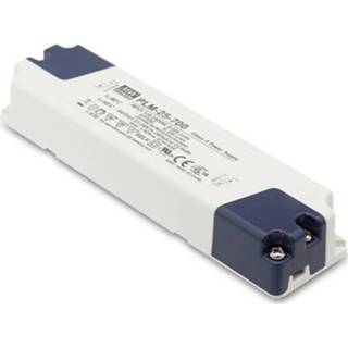 👉 14 24 Mean Well PLM-25-1050 LED-driver Constante stroomsterkte 25 W 1.05 A - V/DC Geschikt voor meubels, Overbelastingsbescherming 4021087015813