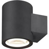 👉 Zwart SLV OCULUS UP/DOWN 1004670 LED-wandlamp 15 W Warmwit 4024163248204