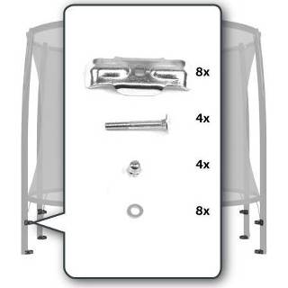 👉 Bevestigingsmiddel no color Safety Net - Bevestigingsmiddelen voor 2 palen 8715839029253