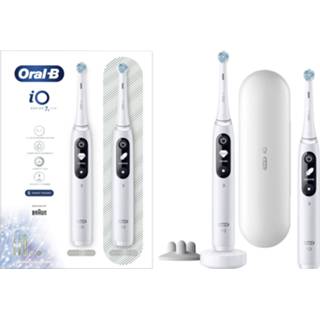 👉 Tandenborstel wit onesize meerkleurig Oral-B iO Serie 7 White Duo 4210201315698