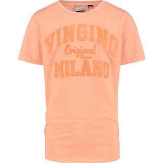 👉 Short sleeve oranje Vingino sleeves crew neck gd 8719901757068