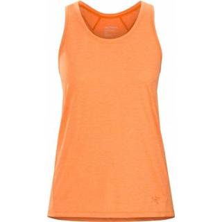 👉 Arc'teryx - Women's Taema Tank - Tanktop maat XS, oranje/beige