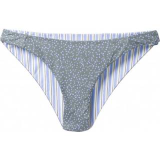 👉 Prana - Women's Elina Reversible Bottom - Bikinibroekje maat XL, grijs