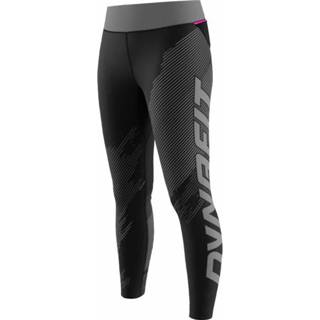 👉 Dynafit - Women's Ultra Graphic Long Tights - Hardlooplegging maat XL, zwart/grijs