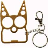 👉 Sleutelhanger goud active 2 stks 6 in 1 multifunctionele zinklegering flesopener (goud)