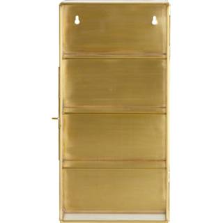 Wandkast goud metaal scandinavisch Nordal Ada 5708309174105